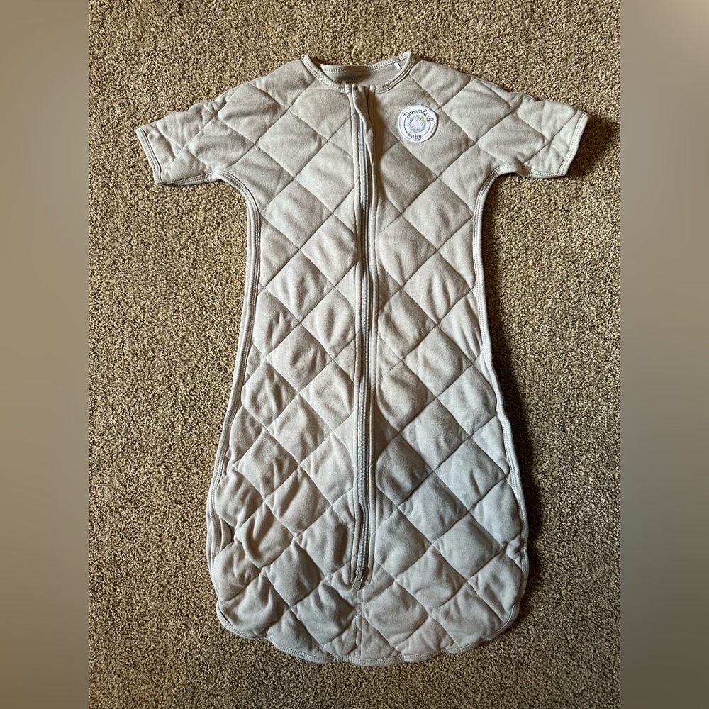 Weighted transition Baby Sleep Sack in Gray from dreamland